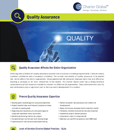 Quality Assurance